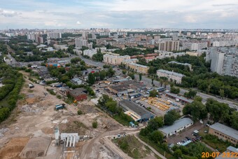 Фотографии хода строительства - Жилой комплекс"Люблинский парк"