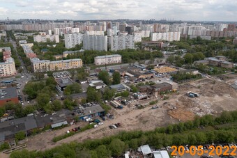 Фотографии хода строительства - Жилой комплекс"Люблинский парк"