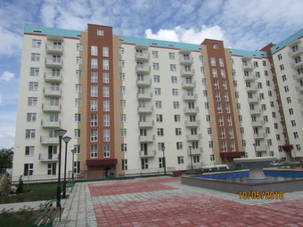Фото хода строительства - « 96 кв. 9-этажный жилой дом со встроенными предприятиями общественного обслуживания  №5б по генплану в составе 157 жилой группы по адресу ул. Чапаева