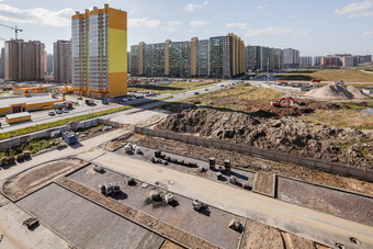 Фотографии хода строительства - Жилой комплекс "Урбанист 3"