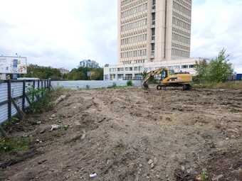 Фотографии хода строительства - Гостиничный комплекс на Орджоникидзе корпус 5