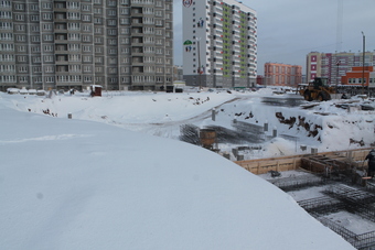 Фотографии хода строительства - Чистопрудненская, 20 (1 очередь); Жилой район "Чистые пруды"