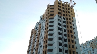 Фото хода строительства - 17-этажный многоквартирный жилой дом по ул. Магистральной ,39, корпус 2 в г. Тамбове