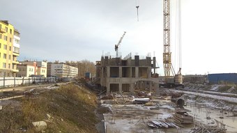 Фотографии хода строительства - Жилой комплекс "Кузьминка"