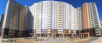 Фото хода строительства - Жилой комплекс «Казань XXI век» (вторая очередь)