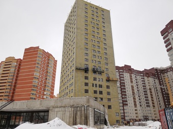 Фотографии хода строительства - 22-х этажный жилой дом со встроенно-пристроенными нежилыми помещениями позиции 8, 8а по ГП
