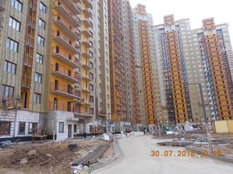 Фотографии хода строительства - UP-квартал «Сколковский», жилой комплекс «Сколковский», «Сколковский»