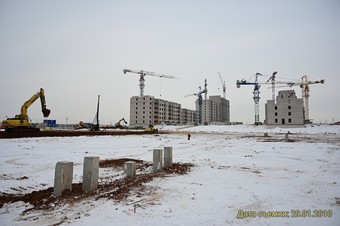 Фотографии хода строительства - Жилой комплекс «8 марта»
