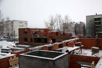 Фотографии хода строительства - Жилой комплекс "Нахимов"