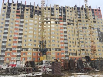 Фотографии хода строительства - жилой комплекс "Керченский"