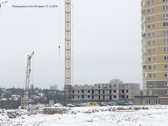 Фотографии хода строительства - Жилой комплекс "Олимп"