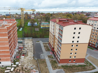 Фотографии хода строительства - Жилой Комплекс «Прибалтийская Ривьера»