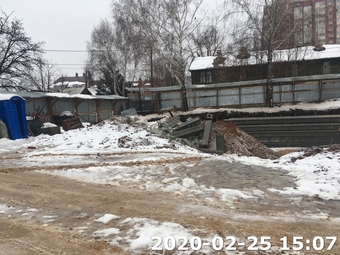 Фотографии хода строительства - ЖК "Волжские Паруса" (Б-2-3)