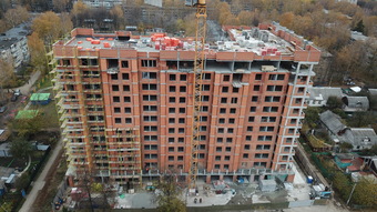 Фотографии хода строительства - VELLCOM дом на Московском