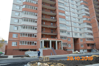 Фото хода строительства - IV ГСК, поз. 90 (ул. Хользунова, 42а)
