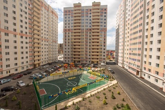 Фото хода строительства - жилой микрорайон "Новороссийский"