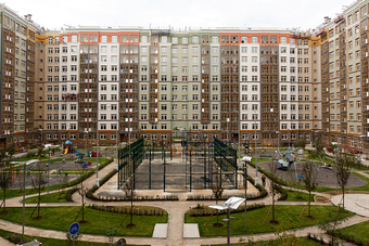 Фото хода строительства - ЖК «РАССКАЗОVО» - пятый этап строительства жилая многоквартирная застройка (жилой дом № 6 и № 7 по генплану)