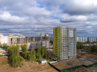 Фотографии хода строительства - ЖК "Волга парк"