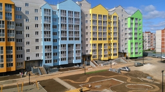 Фото хода строительства - Жилой комплекс "Цветочный город" 1-ый этап строительства