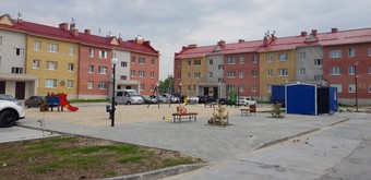 Фото хода строительства - «Многоквартирный жилой дом по ул. Школьная в г. Муравленко, ЯНАО» (земельный участок №1)