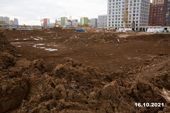 Фотографии хода строительства - Жилой комплекс"Бунинские луга"
