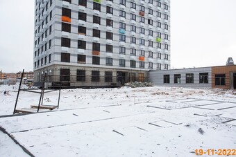 Фотографии хода строительства - Жилой комплекс"Бунинские луга"