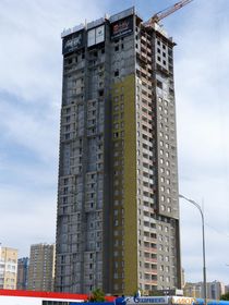 Фотографии хода строительства - Жилые башни Евразия