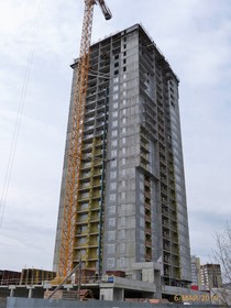 Фотографии хода строительства - Жилые башни Евразия