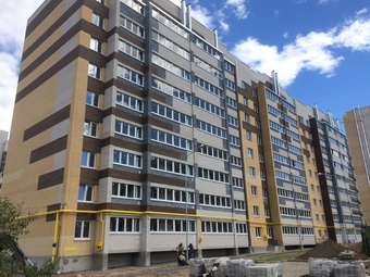Фото хода строительства - позиция 34 по ул.Чернышевского в г.Чебоксары