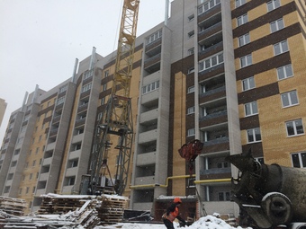 Фотографии хода строительства - позиция 34 по ул.Чернышевского в г.Чебоксары