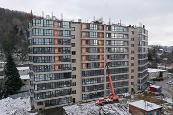 Фотографии хода строительства - Жилой комплекс "Центральный"