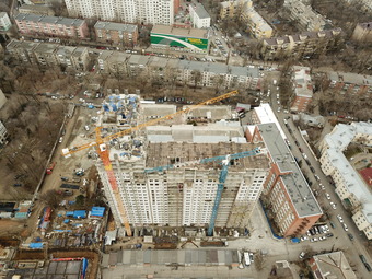Фотографии хода строительства - ЖК "Соборный"