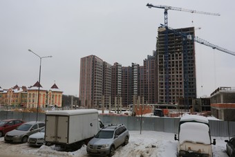 Фотографии хода строительства - жилой комплекс "Русский Авангард"