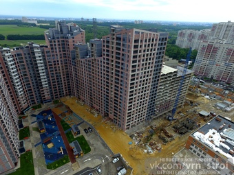 Фото хода строительства - жилой комплекс "Русский Авангард"