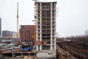 Фотографии хода строительства - Жилой комплекс Шереметьевский