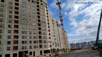 Фотографии хода строительства - Жилой район "Айвазовский" (ГП-2, 2.1, 2.2, 2.3)