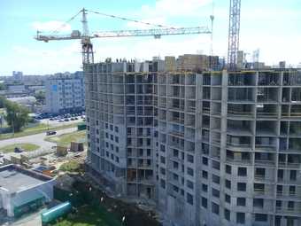 Фотографии хода строительства - 4 очередь жилого комплекса «Уральский»