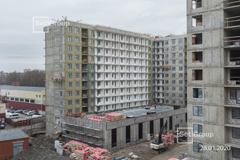 Фотографии хода строительства - ЖК «ArtLine в Приморском»