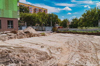 Фотографии хода строительства - Жилой комплекс "Комарово"