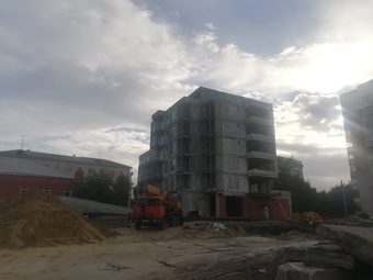 Фотографии хода строительства - Жилой комплекс "Квартал 55"
