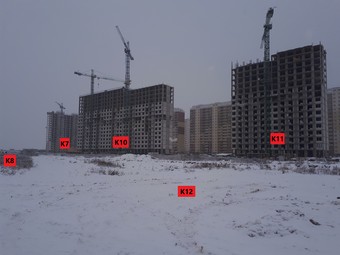 Фотографии хода строительства - ЖК "Домодедово парк"