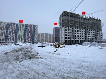 Фото хода строительства - ЖК "Домодедово парк"