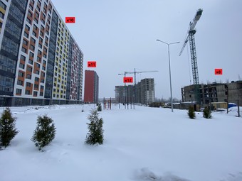 Фото хода строительства - ЖК "Домодедово парк"