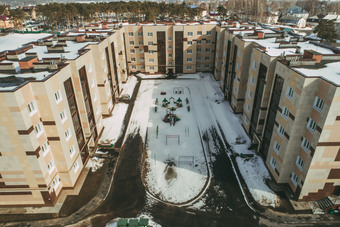 Фото хода строительства - ЖК Янтарный Берег