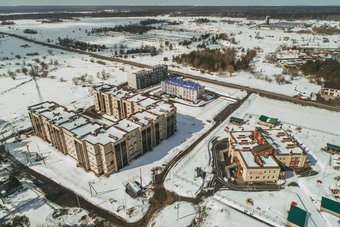 Фото хода строительства - ЖК Янтарный Берег