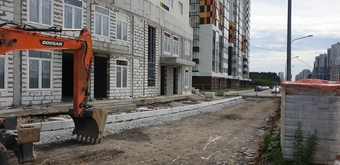 Фотографии хода строительства - Жилой комплекс "Рябиновый квартал"