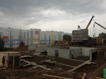 Фотографии хода строительства - Жилой комплекс "Кемерово-Сити"