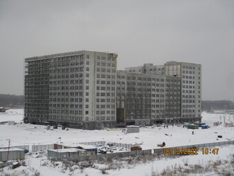 Фото хода строительства - город-парк Переделкино Ближнее (корпус 3)