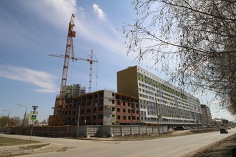 Фотографии хода строительства - Микрорайон "Центральный" г. Верхняя Пышма