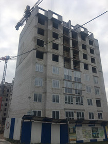 Фотографии хода строительства - Комплекс  жилых домов  по ул. Малоярославской в г. Калининграде (1 этап - жилой дом № 1)